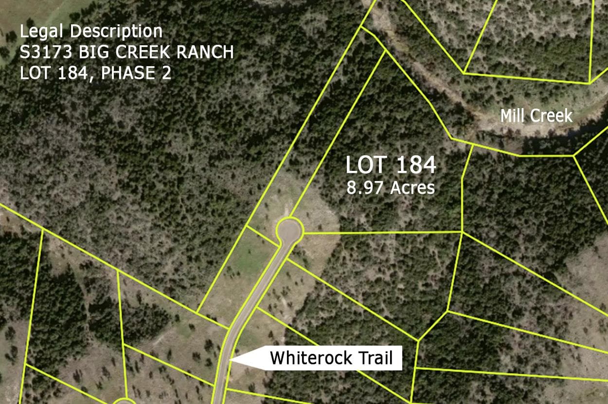 Lot 184 Whiterock TRL